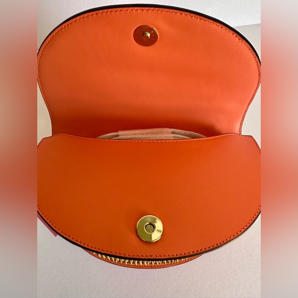 NWT! Kate Spade ♠️ Squeeze Wicker 3d Grapefruit  Crossbody/Top Handle Bag - Picture 7 of 10